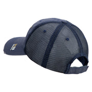 U.S. Army Aviation Embroidered Low Profile Special Cotton Mesh Cap - Navy OSFM