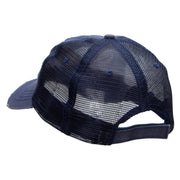 Yosemite Scene Embroidered Low Profile Special Cotton Mesh Cap