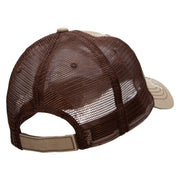 Yosemite Scene Embroidered Low Profile Special Cotton Mesh Cap