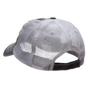 Yosemite Scene Embroidered Low Profile Special Cotton Mesh Cap