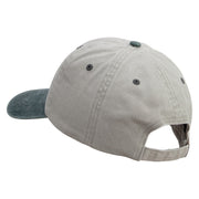 Thunder Star Logo Embroidered Pigment Dyed Wash Caps - Beige-Green OSFM