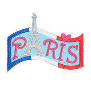 Paris Embroidered Patches