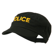 Police Embroidered Enzyme Army Cap