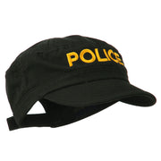 Police Embroidered Enzyme Army Cap