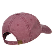 Proud to be American Embroidered Washed Cap