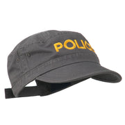 Police Embroidered Enzyme Army Cap