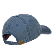 Proud to be American Embroidered Washed Cap