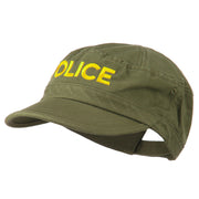 Police Embroidered Enzyme Army Cap