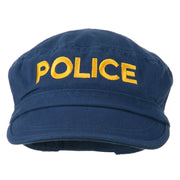 Police Embroidered Enzyme Army Cap