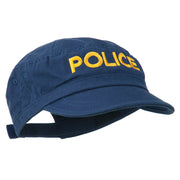 Police Embroidered Enzyme Army Cap