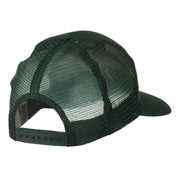 Peace on Earth Embroidered Twill Mesh Cap