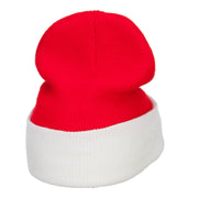 Ash Ketchum Poke Ball Embroidered Cuff Beanie