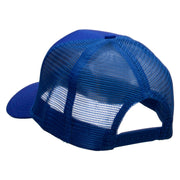 Reel Great Dad  Solid Cotton Twill 5 panel Mesh Back Cap