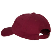 Glitter Happy Birthday Embroidered Unstructured Washed Cap