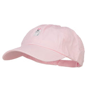 Maltese Dog Embroidered Low Cap