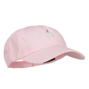 Maltese Dog Embroidered Low Cap