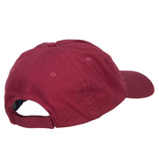 Maltese Dog Embroidered Low Cap