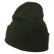 St Patrick's Day Clover Embroidered Long Beanie