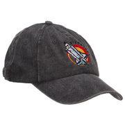 Space Shuttle Discovery Embroidered Washed Cap