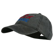 USA Pride Embroidered Washed Cap