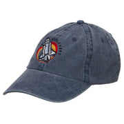 Space Shuttle Discovery Embroidered Washed Cap