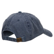 Space Shuttle Discovery Embroidered Washed Cap