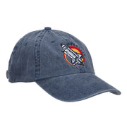 Space Shuttle Discovery Embroidered Washed Cap