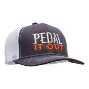 Pedal it Out Embroidered Premium Mesh Cap