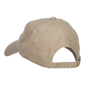 Grandpa Superhero Embroidered Washed Cap