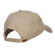 Grandpa Superhero Embroidered Washed Cap