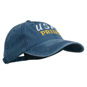 USA Pride Embroidered Washed Cap