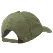 USA Peace Hand Embroidered Washed Cap