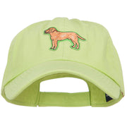 Pet Dog Patched Low Profile Cotton Twill Cap