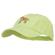 Pet Dog Patched Low Profile Cotton Twill Cap