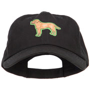 Pet Dog Patched Low Profile Cotton Twill Cap