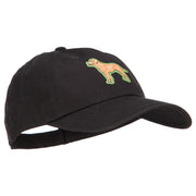 Pet Dog Patched Low Profile Cotton Twill Cap