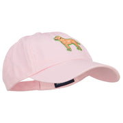 Pet Dog Patched Low Profile Cotton Twill Cap