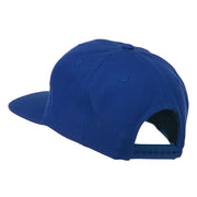 Flat Bill Party Embroidered Cap