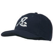 Chinese Character Patience Embroidered Cap