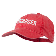 Producer Embroidered Washed Cap