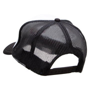 Bite Me Embroidered Foam Panel Mesh Snapback Cap