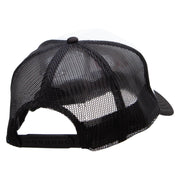 Bite Me Embroidered Foam Panel Mesh Snapback Cap