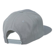 Flat Bill Party Embroidered Cap