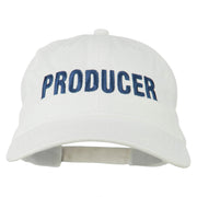 Producer Embroidered Washed Cap