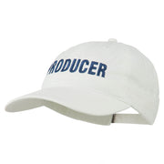 Producer Embroidered Washed Cap