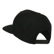 Flat Bill Party Embroidered Cap