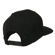 Flat Bill Party Embroidered Cap