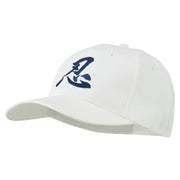 Chinese Character Patience Embroidered Cap