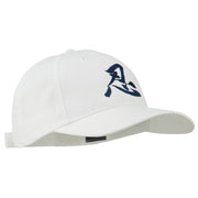 Chinese Character Patience Embroidered Cap