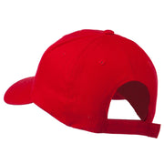 Chinese Character Patience Embroidered Cap